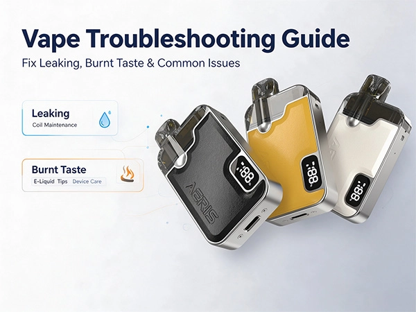 How to Fix Leaking, Burnt Taste & Common E-Cigarette Issues