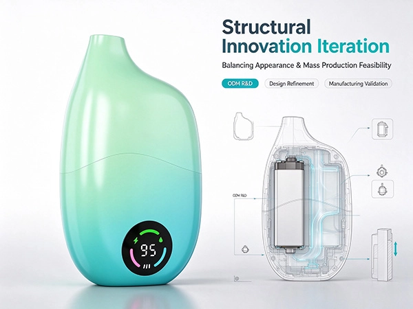 Balancing Structural Innovation and Mass Producibility in Vape ODM R&D